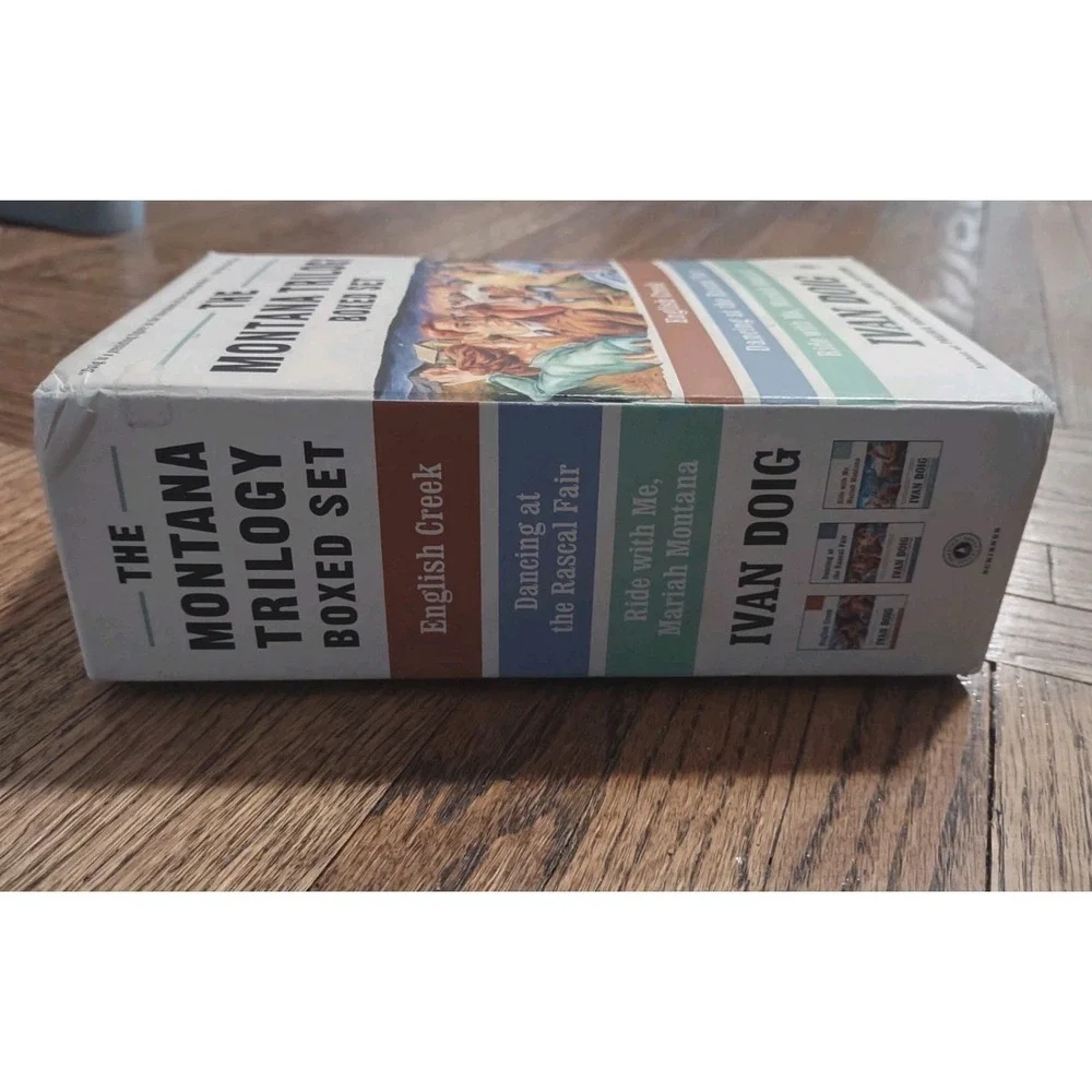 The Montana Trilogy Boxed Set Ivan Doig English Creek Rascal Fair Mariah Montana